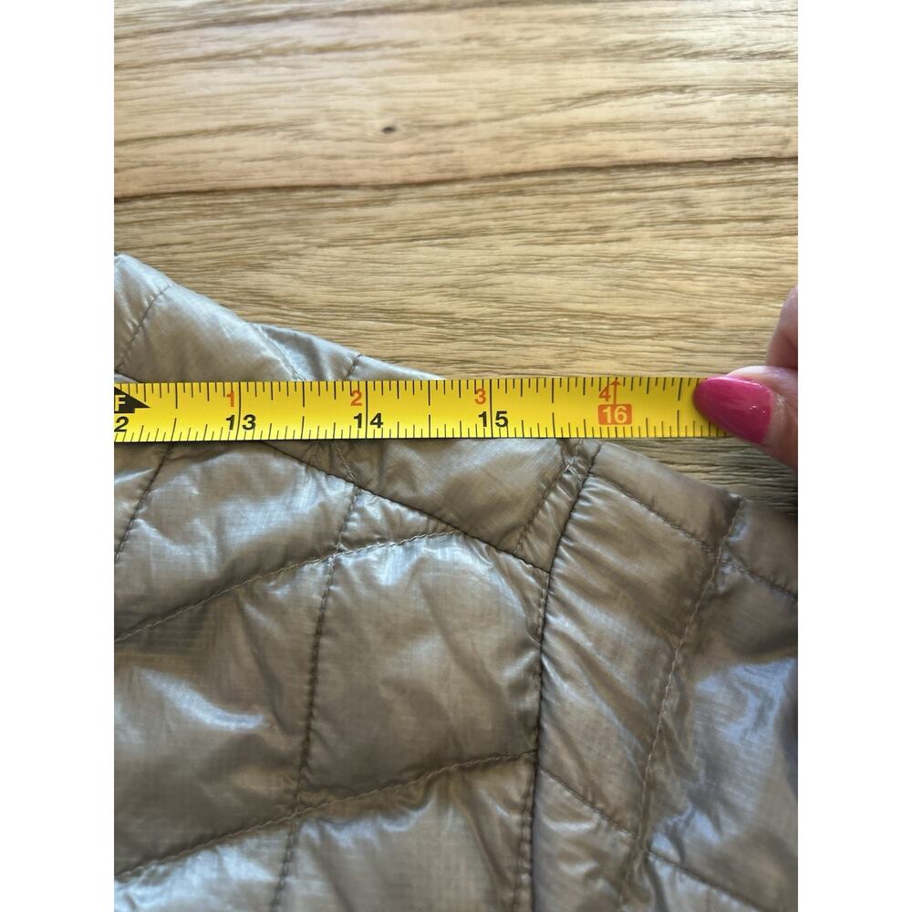The North Face Thermoball Primaloft Light Puffer Jacket Womens Silver Large - Picture 14 of 16